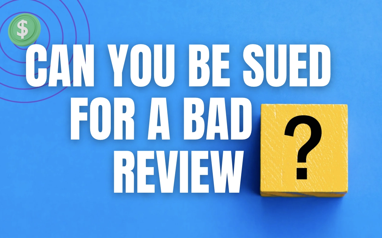 sue for a bad review