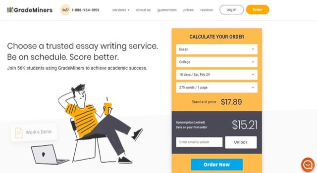 review GRADEMINERS.COM