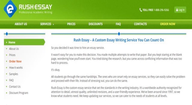 review RUSHESSAY